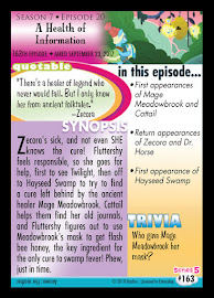 My Little Pony A Health of Information Series 5 Trading Card