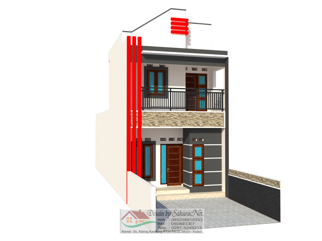 Gambar Desain Rumah Minimalis 5 X 20 Wallpaper Dinding