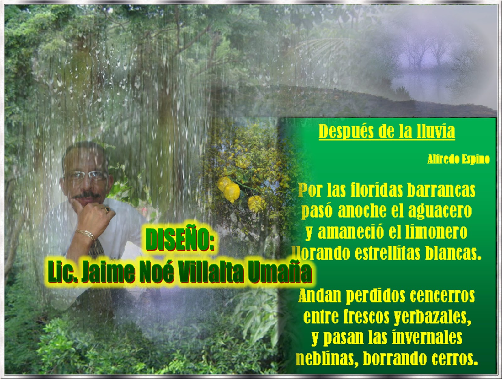 Antología Después de la lluvia (Alfredo Espino)