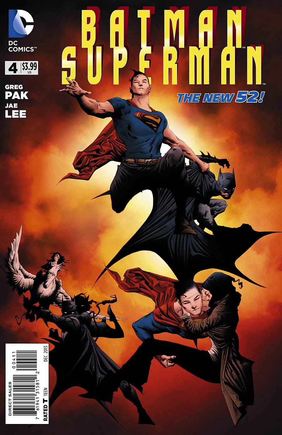 gouden beha peddelen Supergirl Comic Box Commentary: Review: Batman/Superman #4