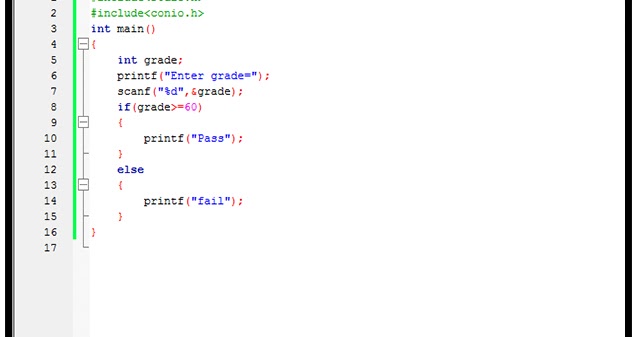 The IF else selection Statement - C Programming