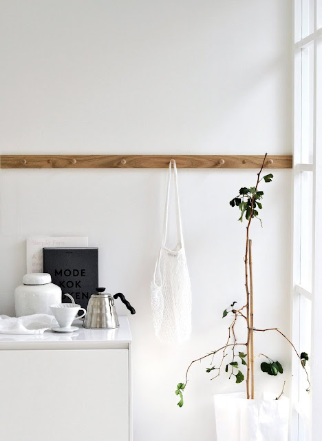 A minimalist white home in Aneby, Sweden