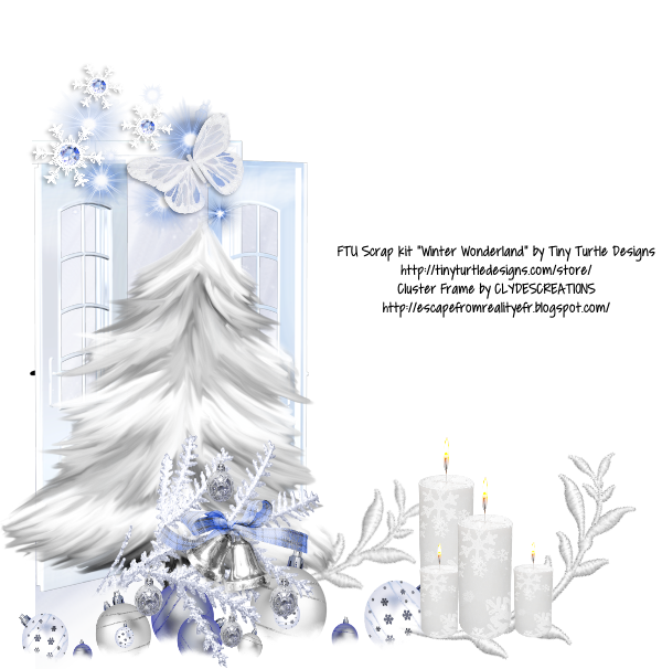 Escape From Reality Blog FTU "Winter Wonderland" Clusters & Cluster Frames