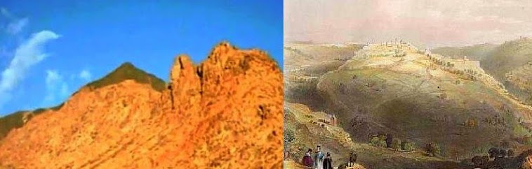Mt Sinai (Law) and  Mt Zion (Grace)