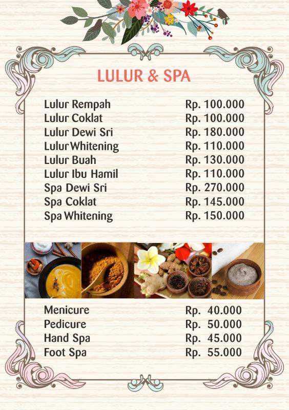 Daftar Harga Rumah Sehat Cantik Muslimah