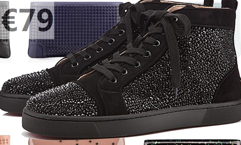 louboutin strass femme