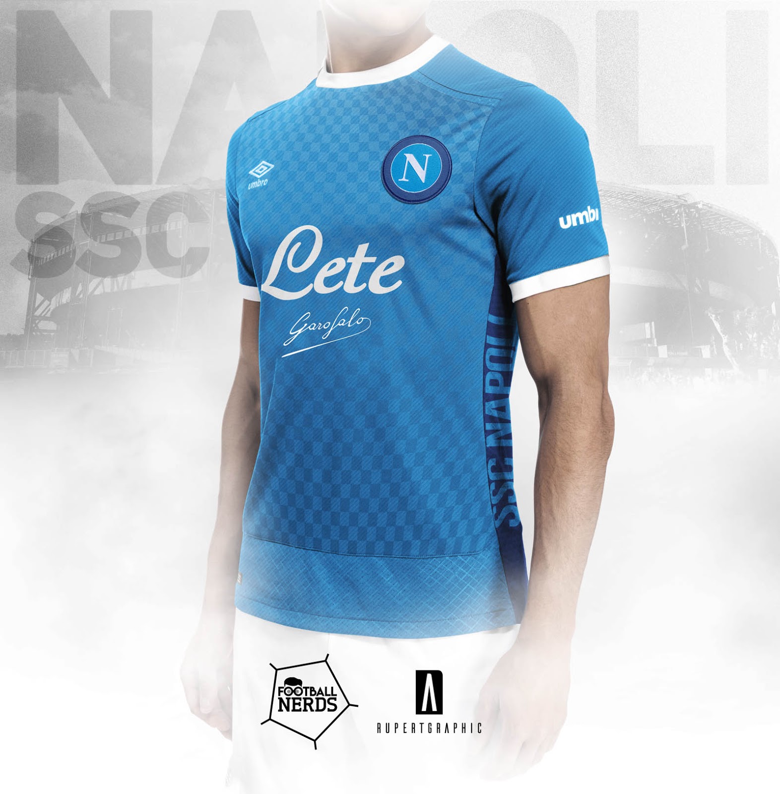 Umbro Napoli 17-18 Home, Away and Third Concept Kits - Footy Headlines