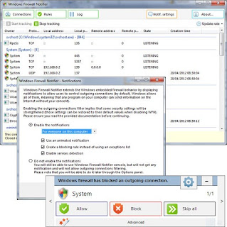 Windows Firewall Notifier Portable
