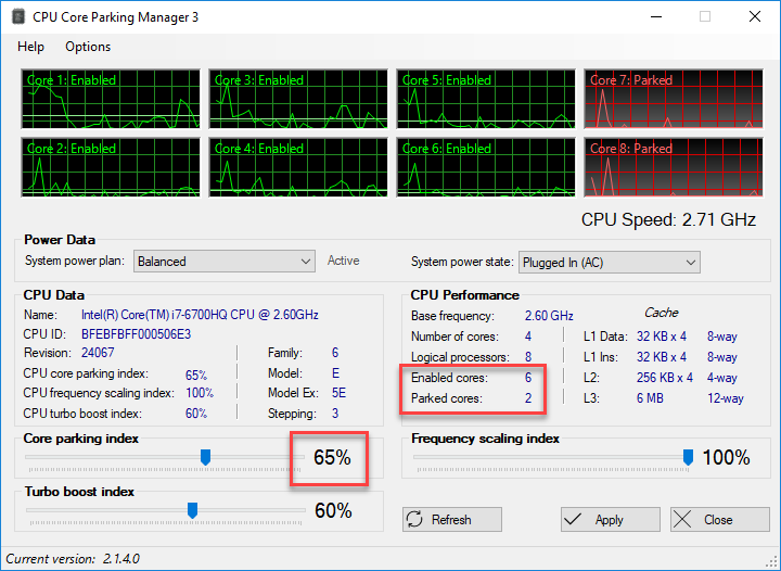Cpu Core Parking Utility Скачать