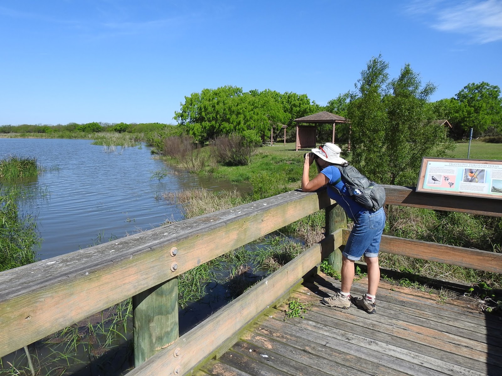 Travel with Kevin and Ruth A nice stay here at Choke Canyon State Park, but two days is enough.