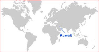 image: Kuwait Map Location