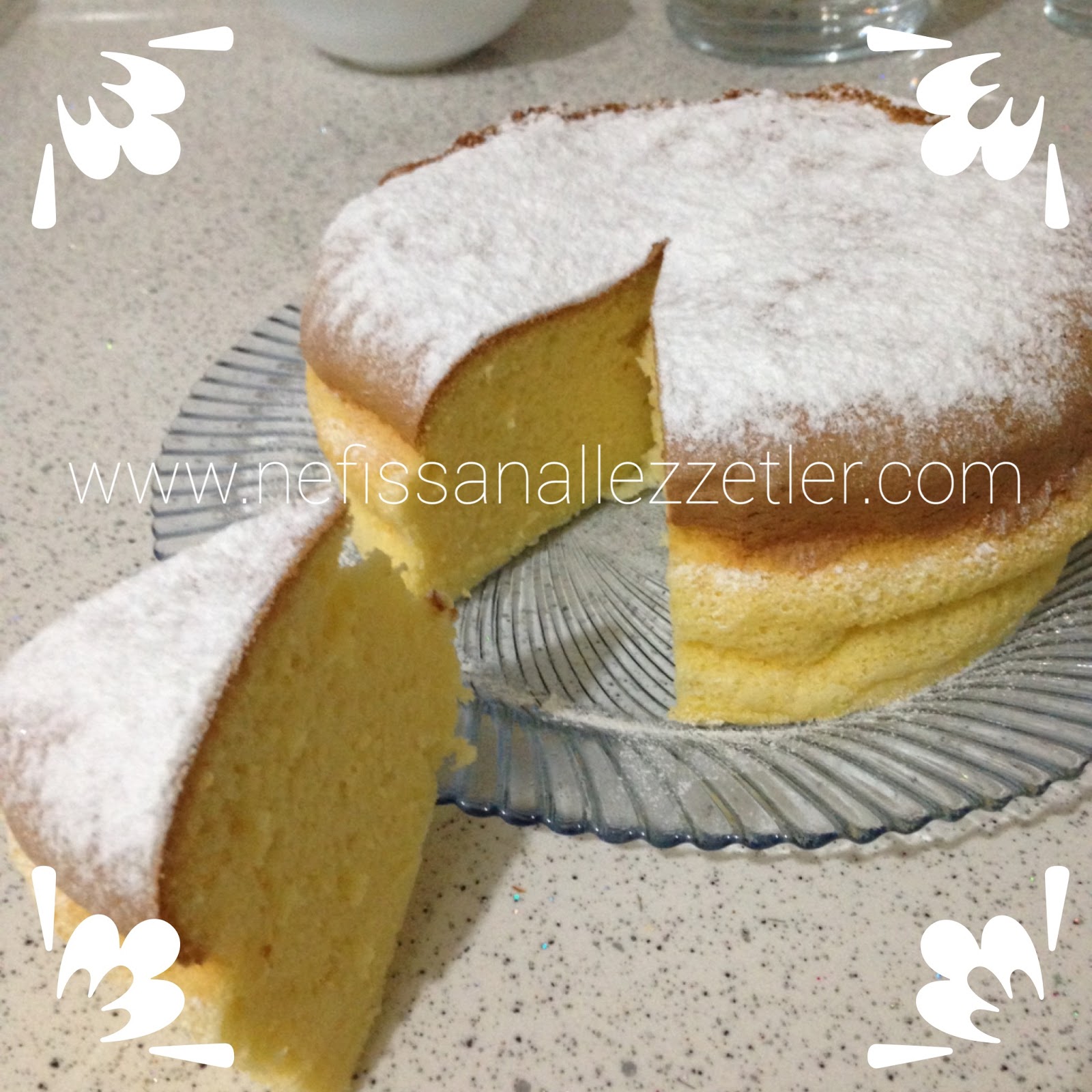 Japon Kek Tarifi ( Japanese Cheese Cake )