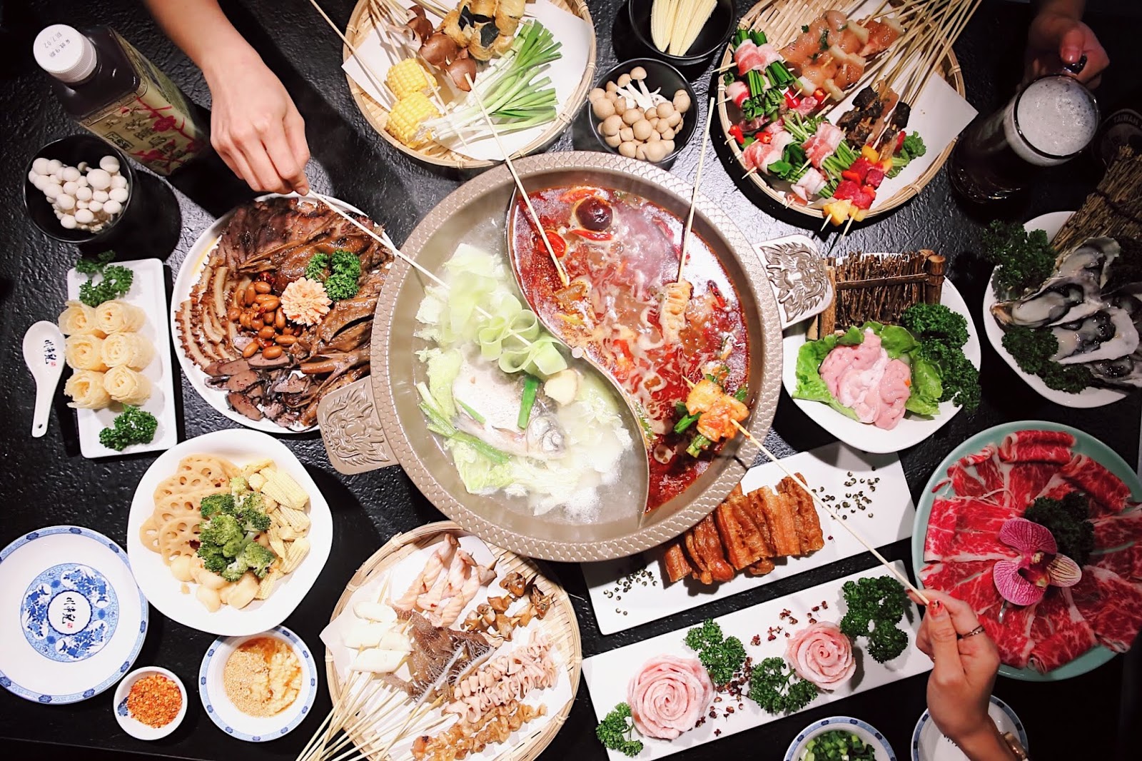 川串兒四川麻辣串串鍋 台北松山區 每串18元 來自重慶的正宗過癮滋味 小食日記