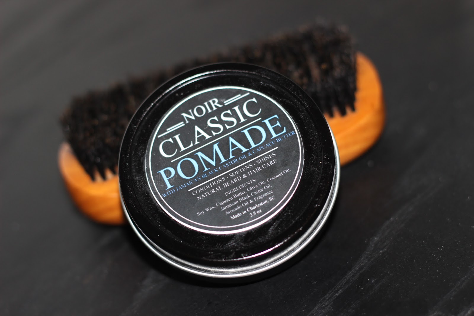 Life With TheBeardedMan Noir Classic Pomade Review For Men Of Color 