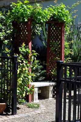 Garden at The Inn on First in Napa, CA - Photo by Taste As You Go