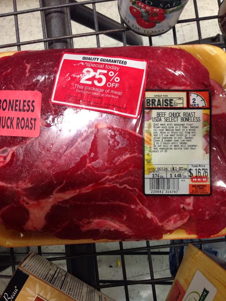 HEB Reader Tip Watch For Meat Markdown Changes