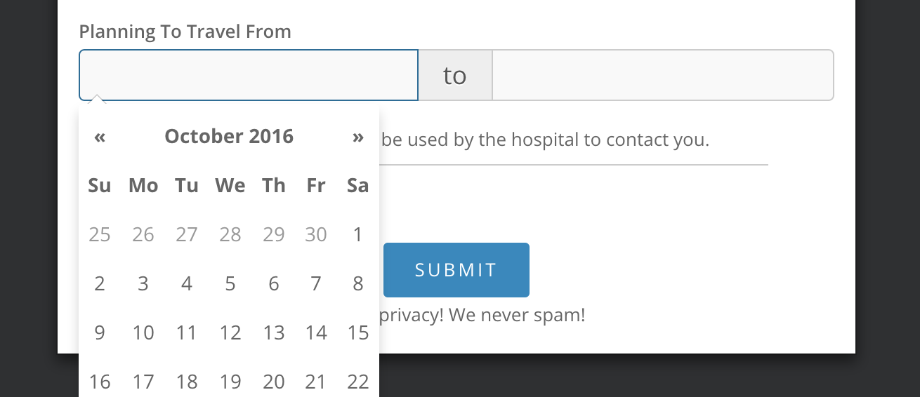 Implementasi 2amigos Yii2 Date Picker Widget untuk Yii 2.0 joenmarz