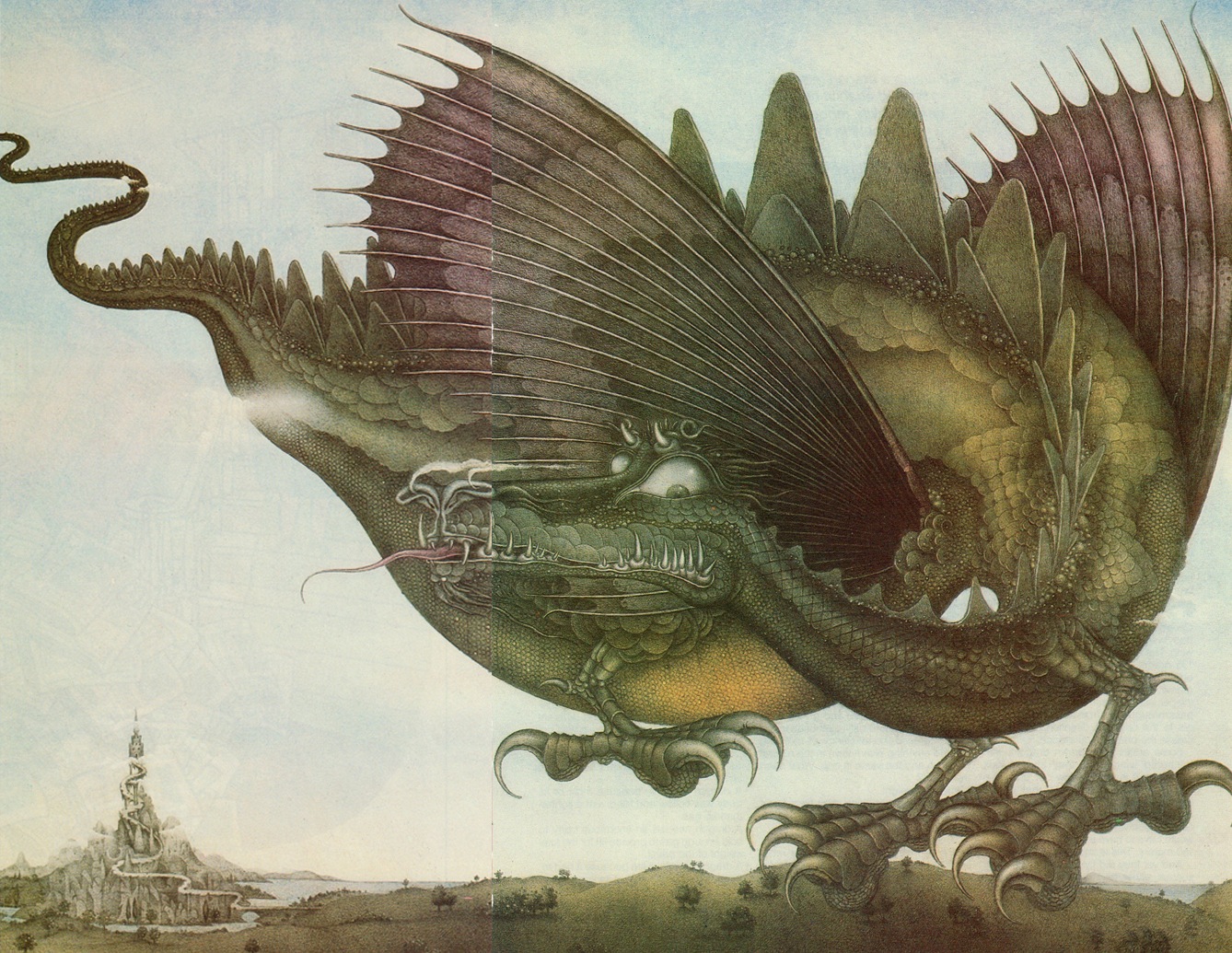 Drawn To Imagination The Flight Of Dragons