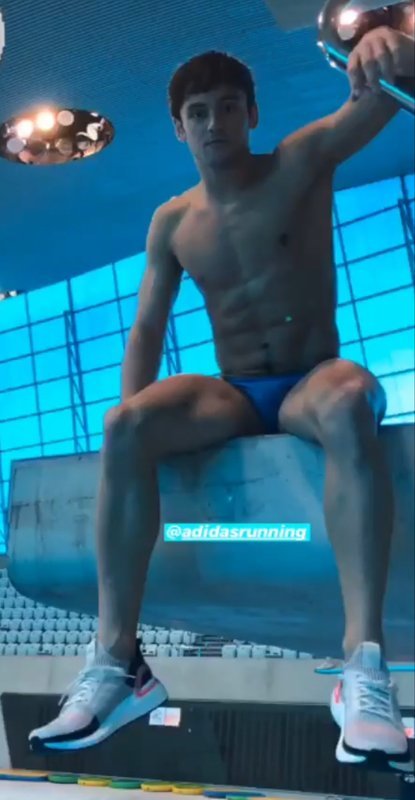 Tom Daley качок