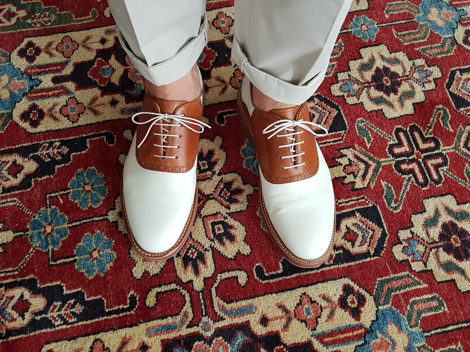 Landless Gentry Classic Saddle shoes from GH Bass & Co.