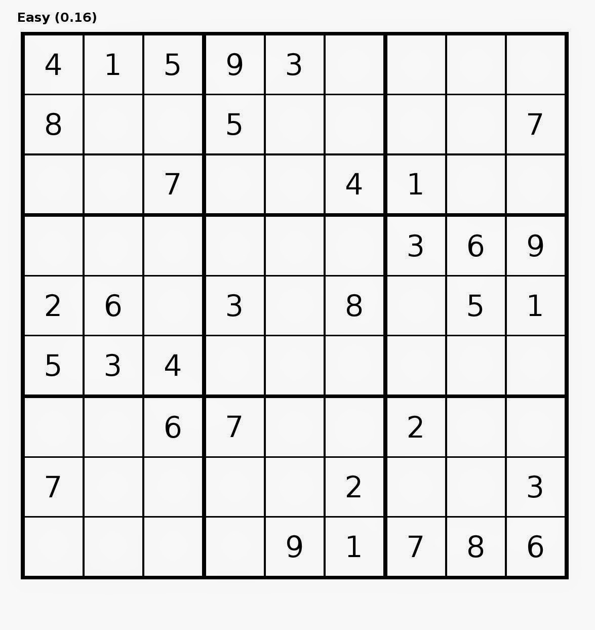 easy sudoku 21-30