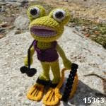 patron gratis rana amigurumi, free pattern amigurumi frog