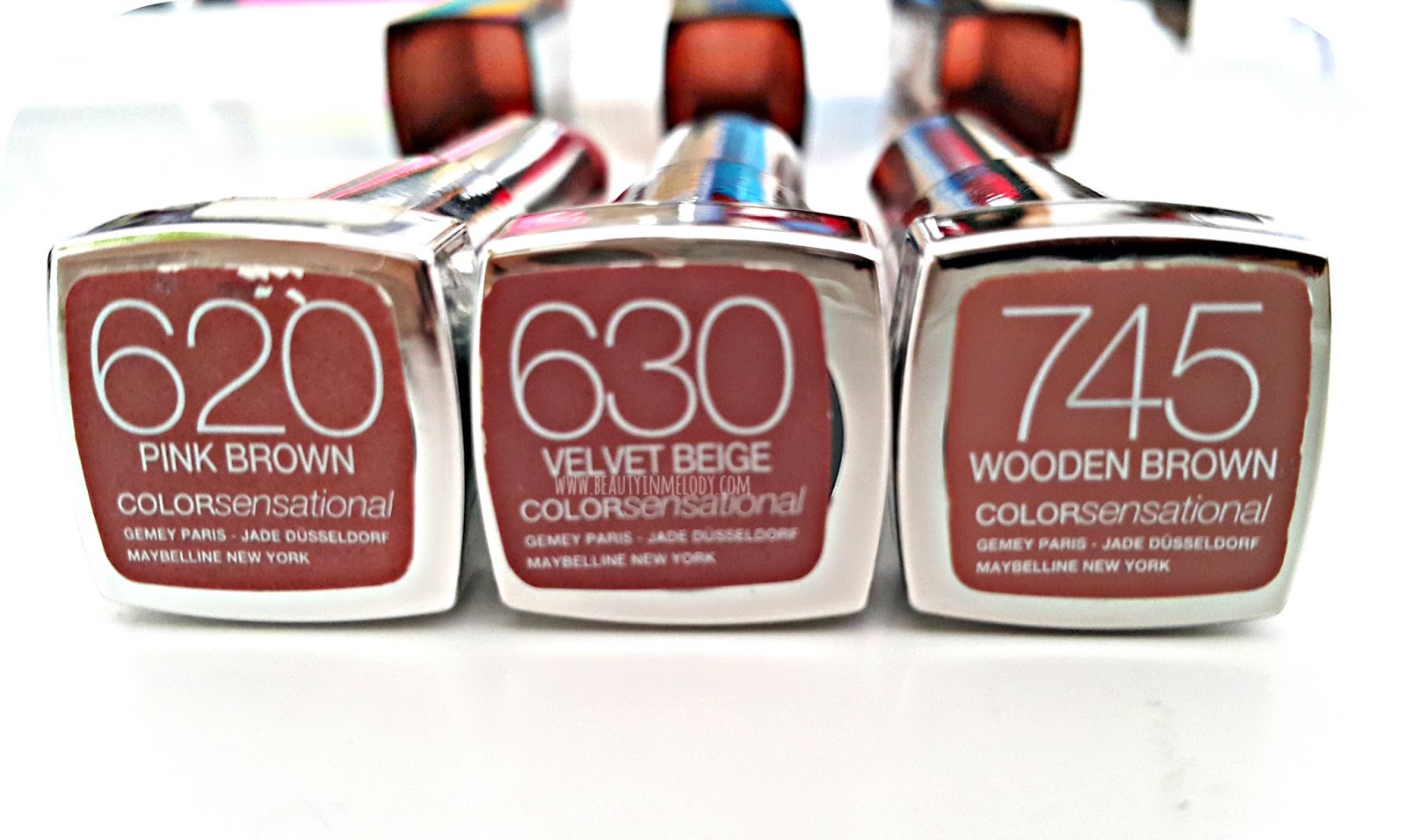 Beauty In Melody Maybellineden 3 Nude Ruj Sonbahar Nudeları 1