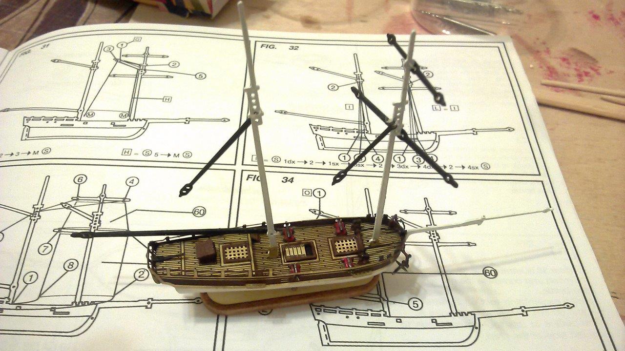 Модель деревянной парусной шхуны "Полоцк", новый, в наличии. Цена: 100 000 ₽ во