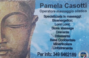 Pamela Casotti operatore del massaggio olistico