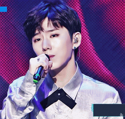 오늘자 앉아서 부르는 몬스타엑스 아름다워.gif | 인스티즈