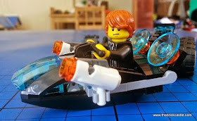LEGO Ultra Agents Riverside Raid 70160 Review Jet Speeder