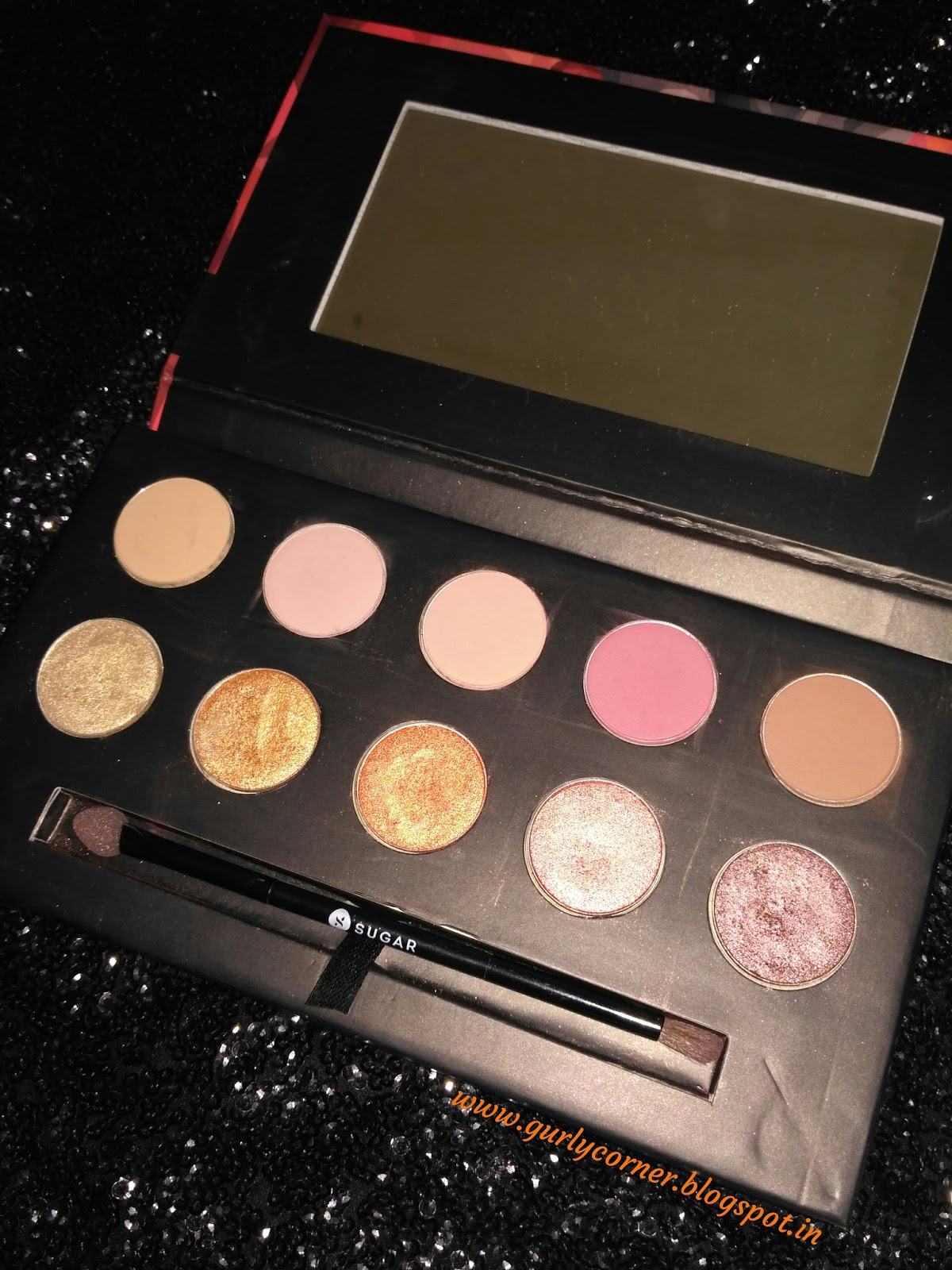 Sugar Cosmetics Blend The Rules Eyeshadow Palette 01 Vogue Review and