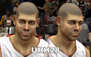 NBA 2K13 Shane Battier Cyber Face Mod