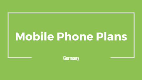 Mobile Phone Plans in Germany
