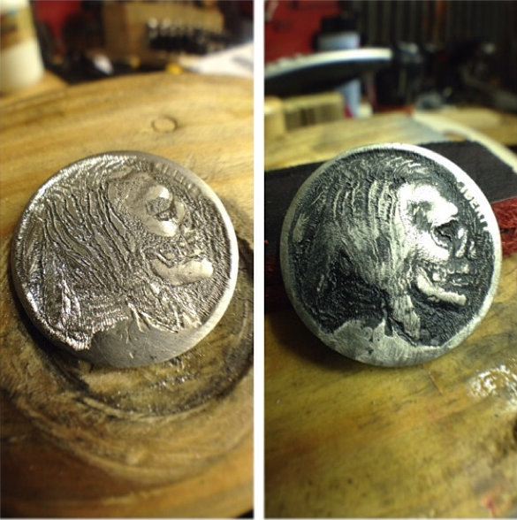 Scratch The Surface, New Life Through Engraving Rusty Knuckles