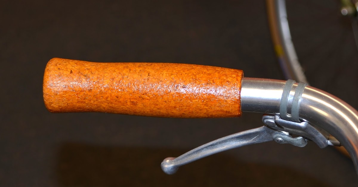 The Velo ORANGE Blog: More Arts and Crafts, Shellacked Cork Grips