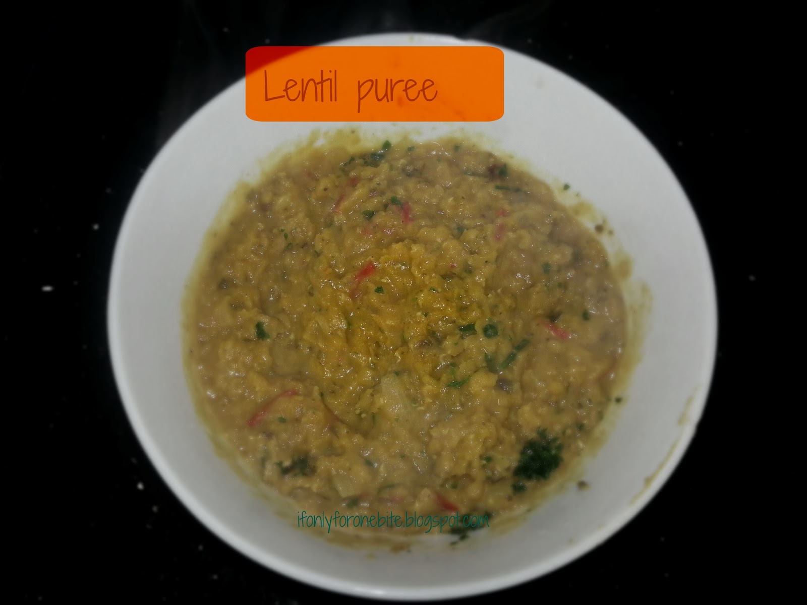 If only for one bite no frills cooking Lime'n'rum shrimps and lentil