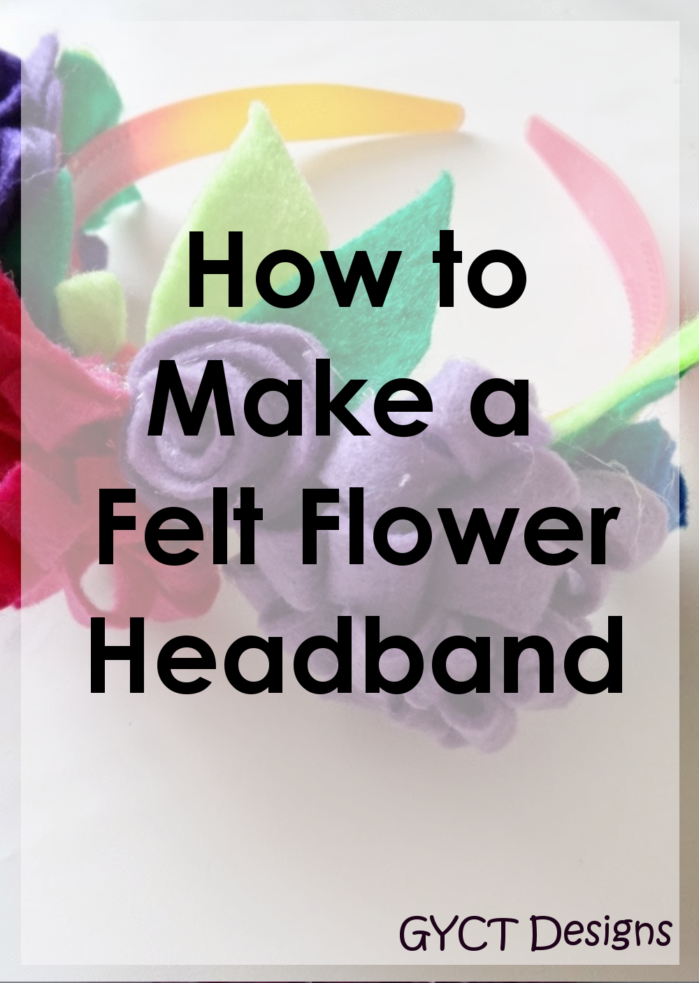 How to Make a Flower Headband Sew Simple Home