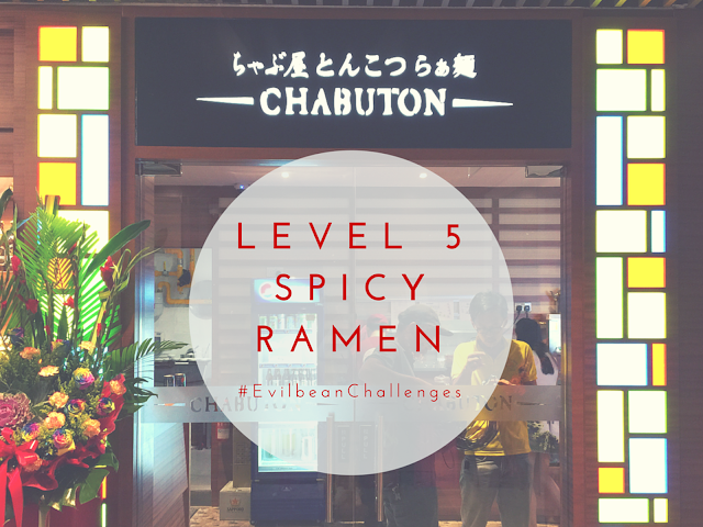 Chabuton Spicy Ramen - 5 levels of spiciness