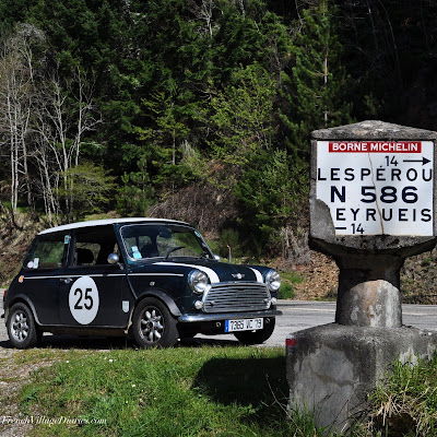 French Village Diaries driving in France, new speed limits Mini Cooper