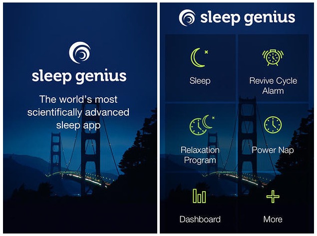 تطبيق Sleep Genius