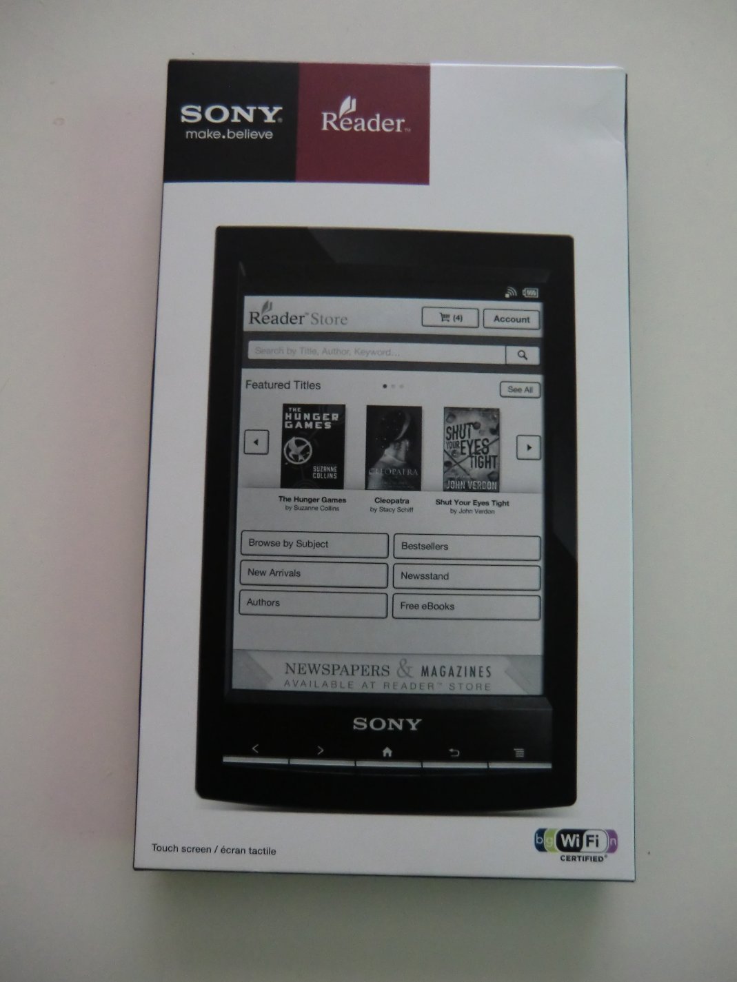 Deen0X's Reviews Review AndroideReader Sony PRST1