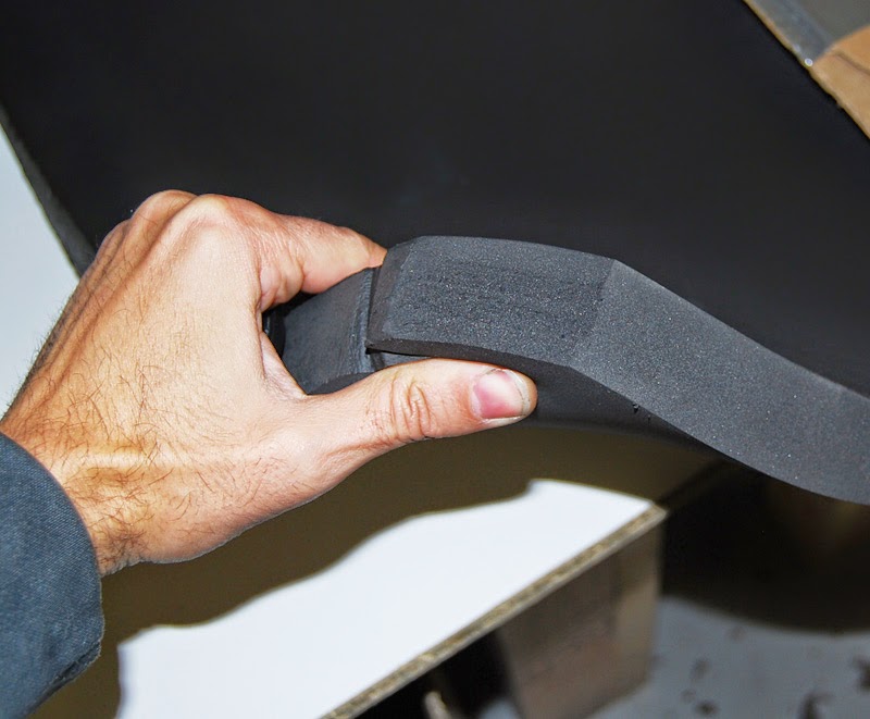 Dino 246 Restoration Blog Reducing Rattles Installing custom foam in