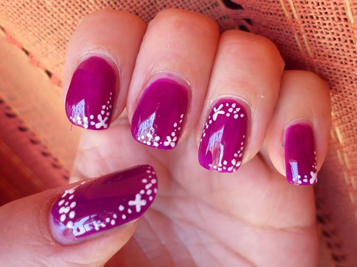 nail art con puntitos