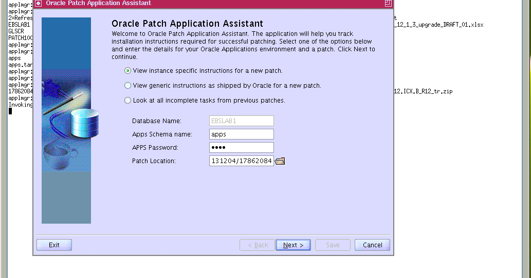 Oracle patch. Oracle patch