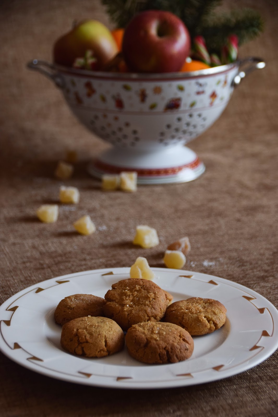 Würzplätzchen mit kandiertem Ingwer | Marion's Kaffeeklatsch Würzplätzchen mit kandiertem Ingwer | Marion's Kaffeeklatsch