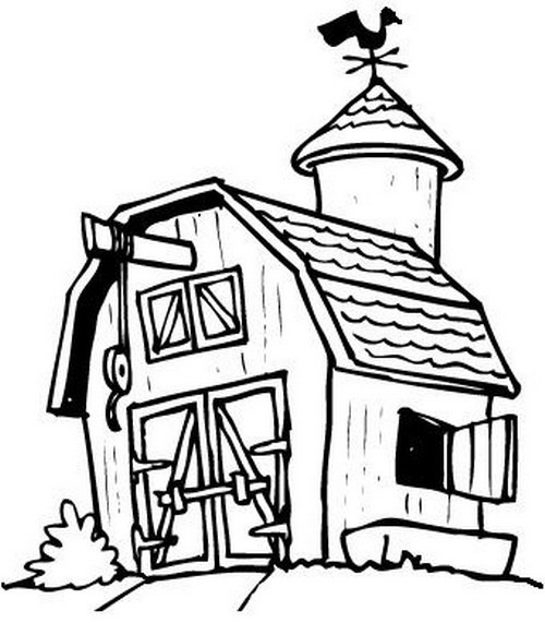 Dibujos para colorear de GRANJAS