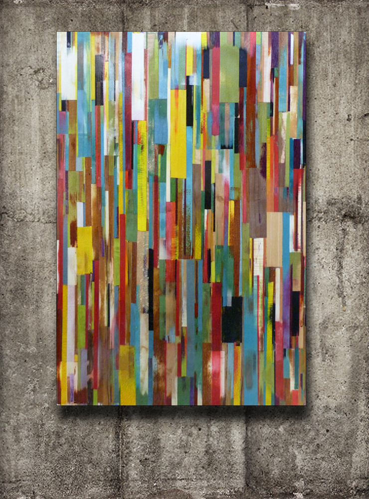 Patrice Lejeune Summer on the City Linear movement series marquetry