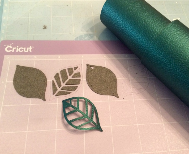 How to Make Faux Leather Earrings With Cricut Leather