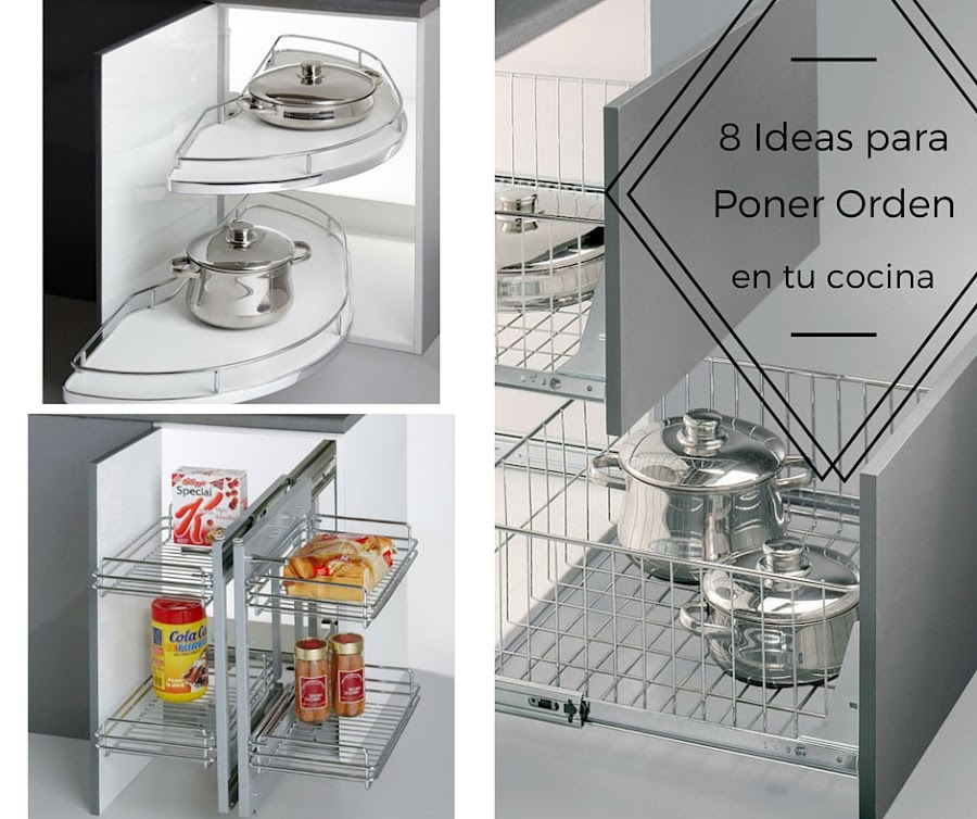 8 ideas para poner orden en tu cocina